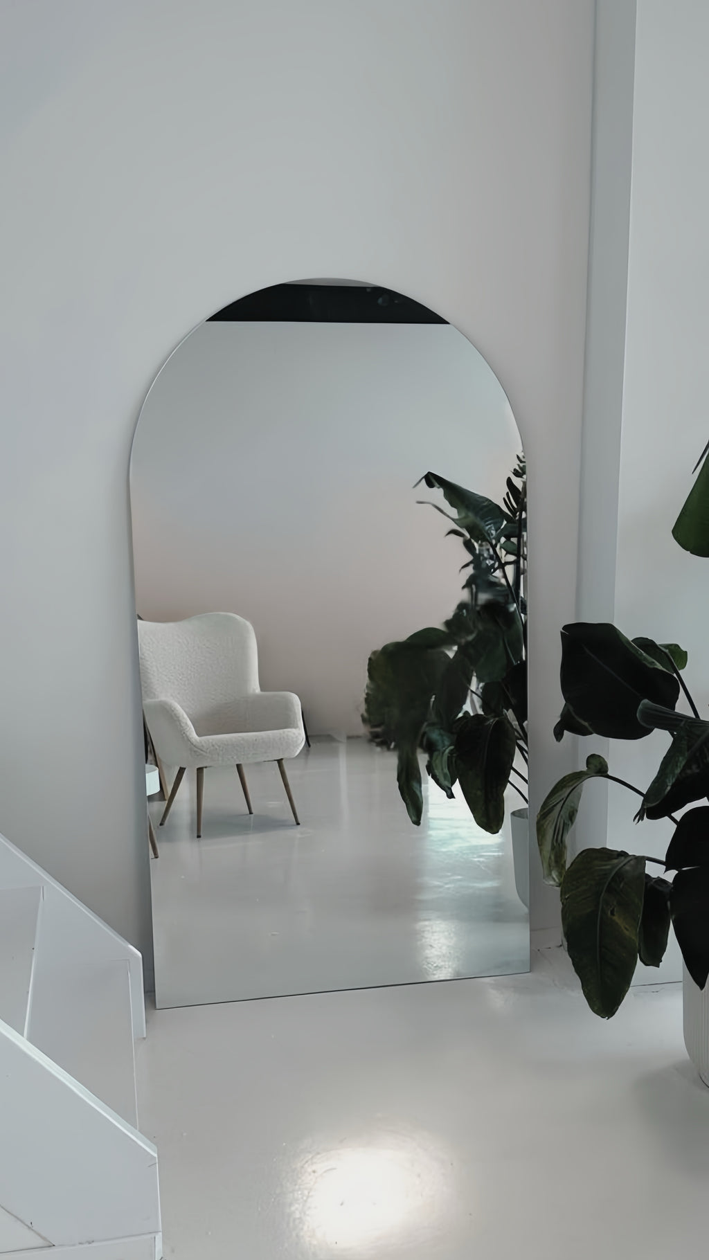 Boogspiegel Frameless 180×100 cm