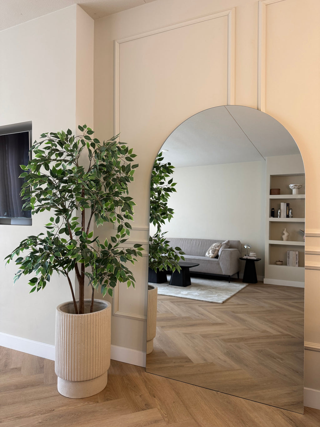 Boogspiegel Frameless 180×100 cm