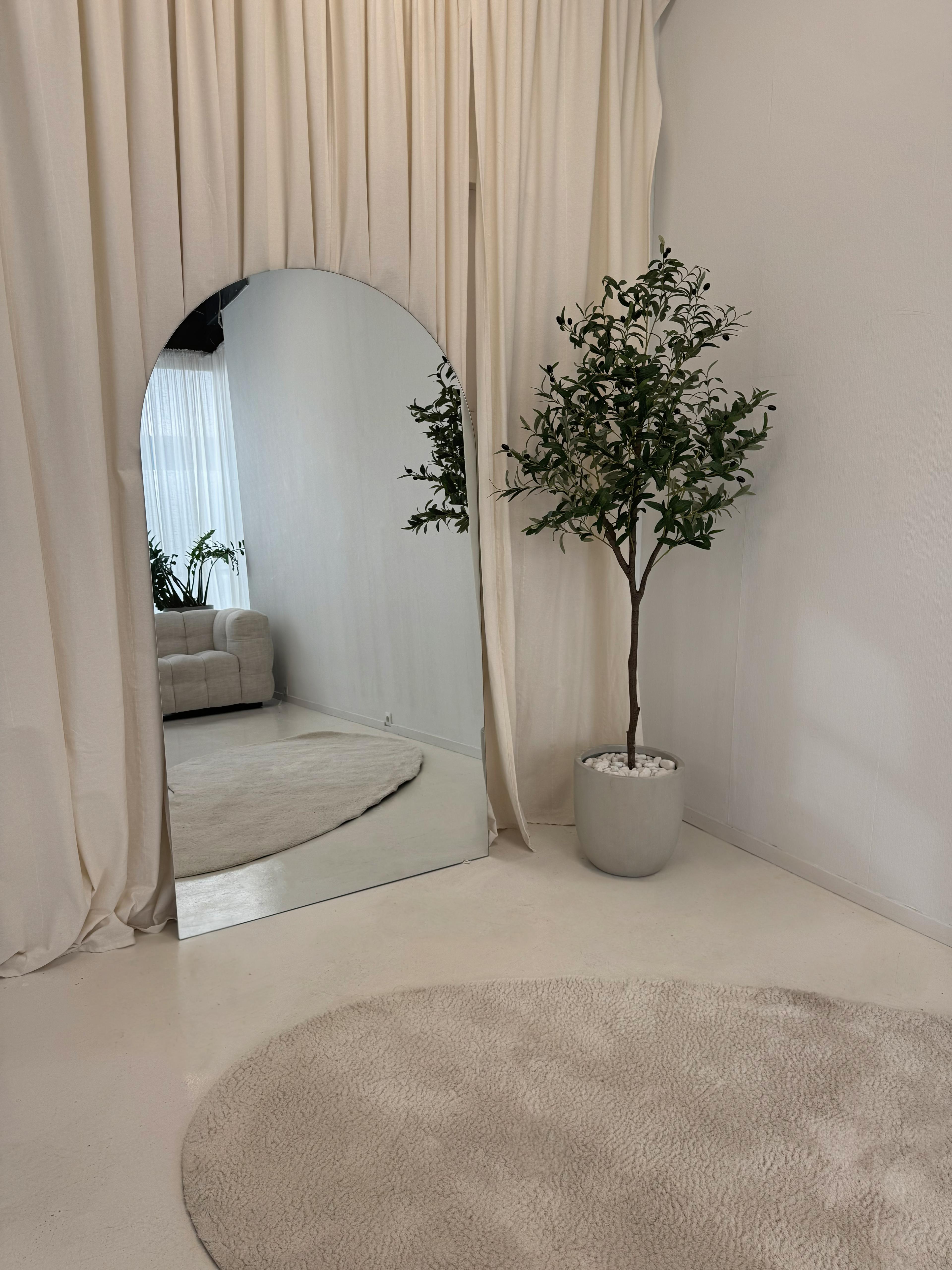 Boogspiegel Frameless 180×100 cm